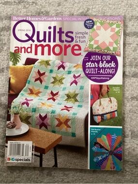 Better Homes And Gardens Quilts & More Spring 2018 Special Interest Publication